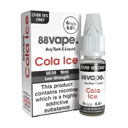 Cola Ice E-Liquid Anytank Series by 88vape (10ml)