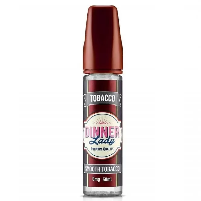 Smooth Tobacco Shortfill E-Liquid Tobacco Series by Dinner Lady (50ml)