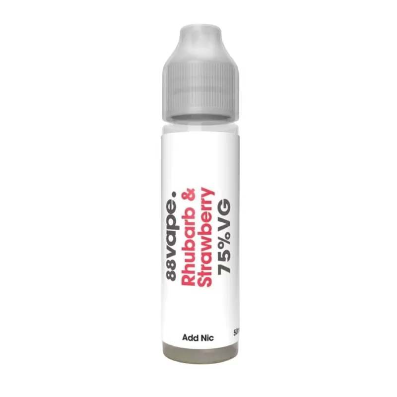 Rhubarb & Strawberry Shortfill E-Liquid by 88vape (50ml) - Image 2