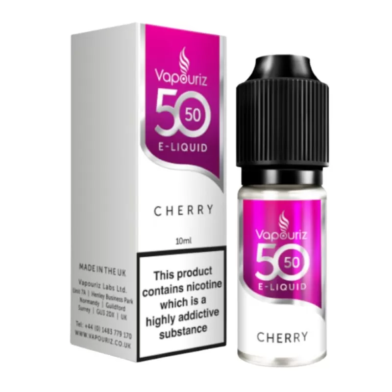 Cherry E-Liquid 50/50 Series by Vapouriz (10ml)