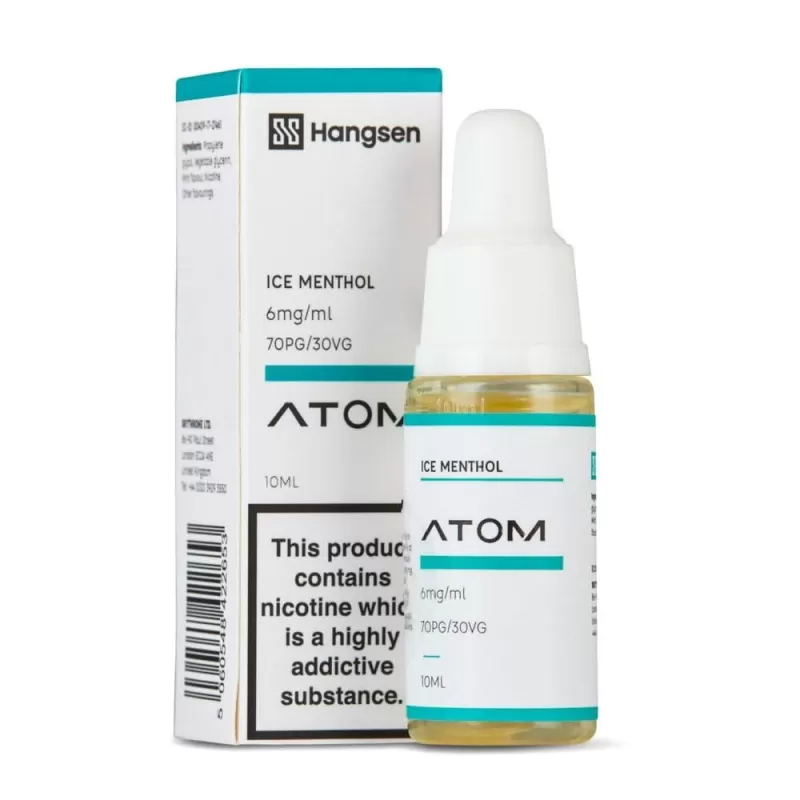 Ice Menthol E-Liquid Atom Series by Hangsen (10ml)