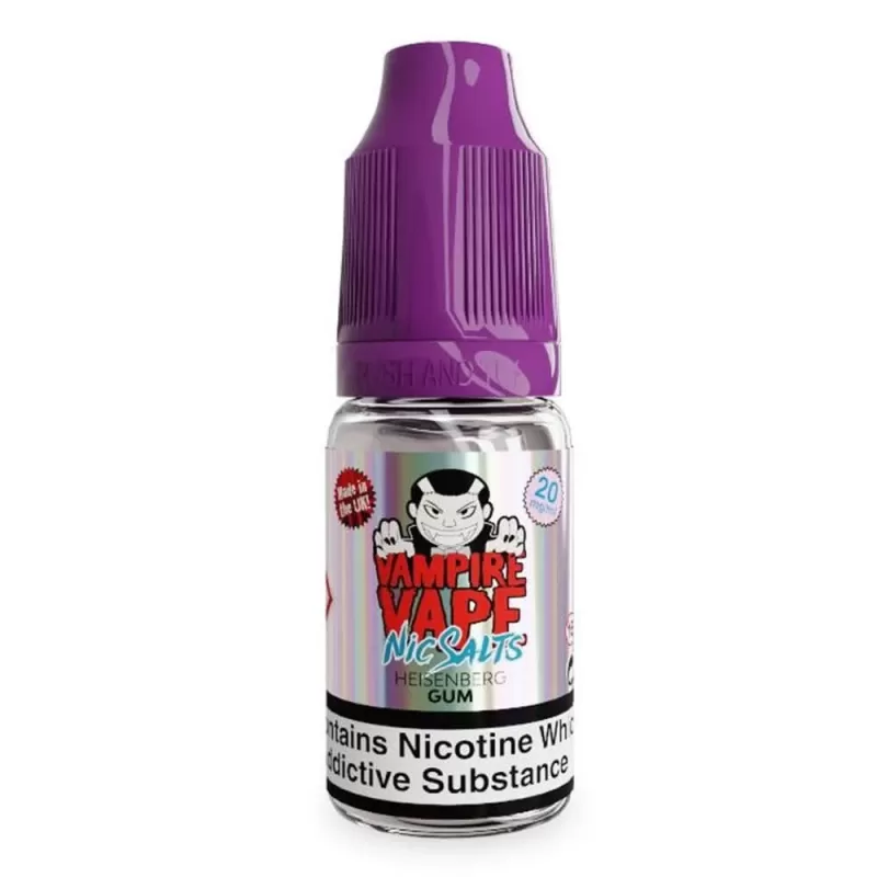 Heisenberg Gum Nic Salt E-Liquid by Vampire Vape (10ml)