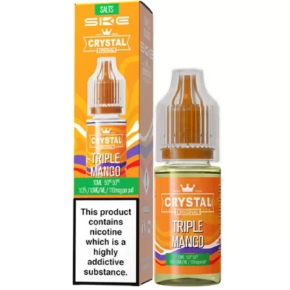 Triple Mango Nic Salt E-Liquid Original Series by SKE Crystal (10ml)