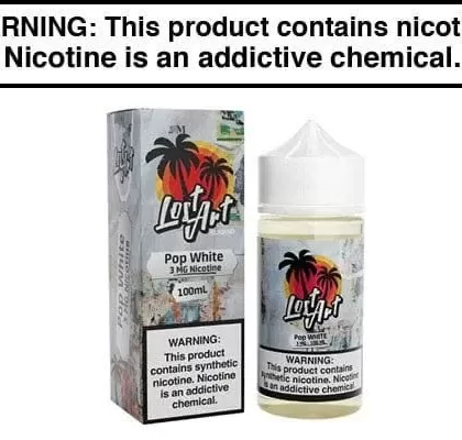 POP WHITE BY LOST ART 100ML