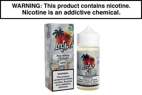 POP WHITE BY LOST ART 100ML