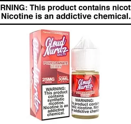 POMEGRANATE BERRY BY CLOUD NURDZ SALT 30ML