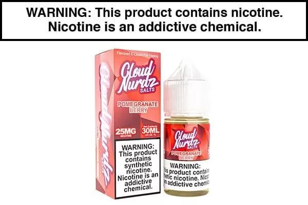 POMEGRANATE BERRY BY CLOUD NURDZ SALT 30ML