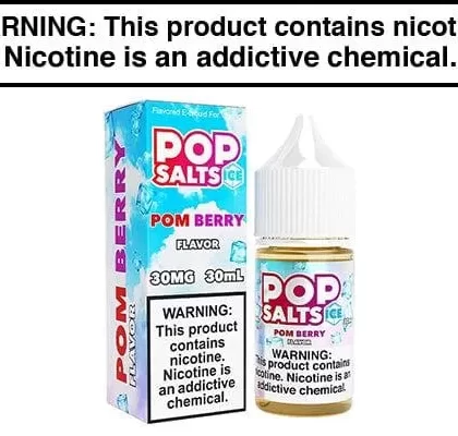 POM BERRY ICE BY POP SALTS 30ML