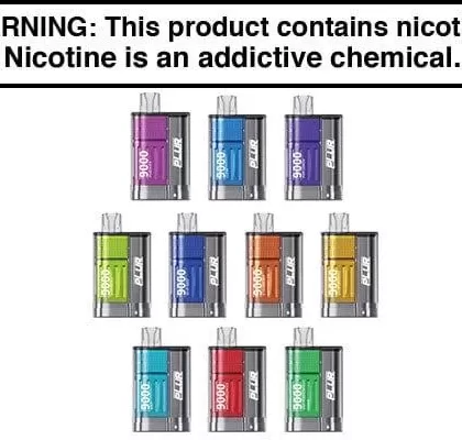 PLUR DISPOSABLE VAPE – 9000 PUFFS