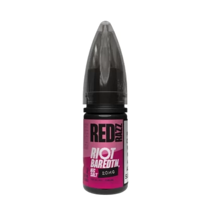 Red Razz Nic Salt E-Liquid Bar Edition by Riot Squad (10ml)