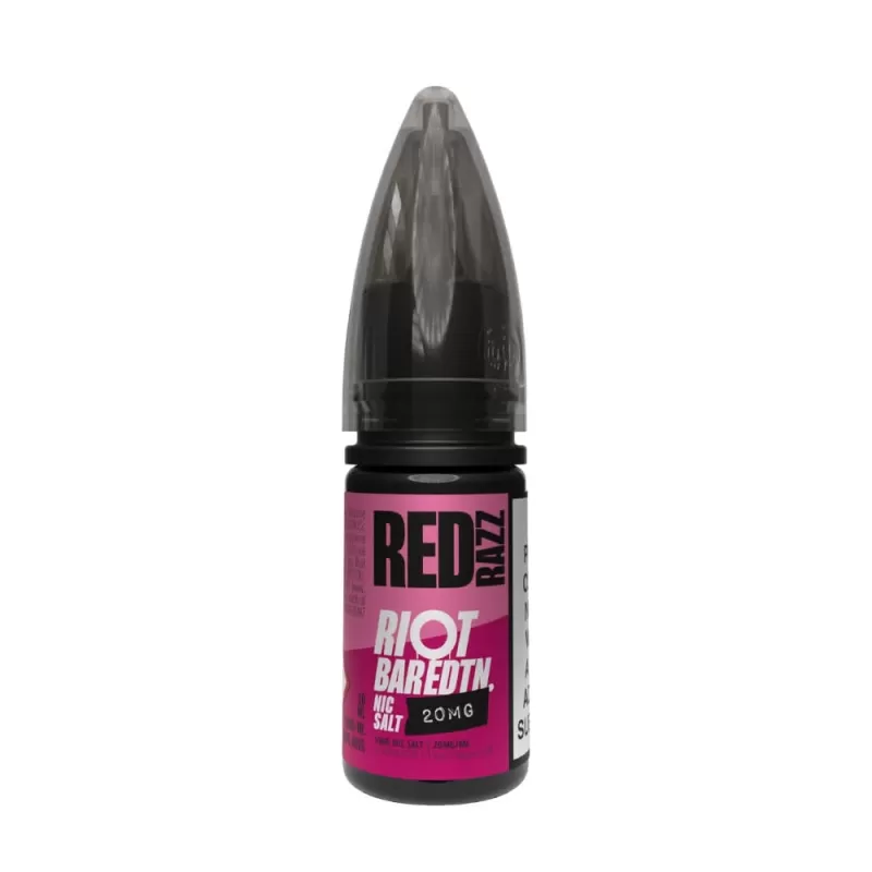 Red Razz Nic Salt E-Liquid Bar Edition by Riot Squad (10ml)