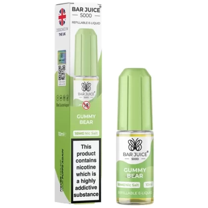 Gummy Bear Nic Salt E-Liquid by Bar Juice 5000 (10ml)