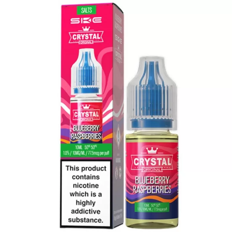 Blueberry Raspberries Nic Salt E-Liquid Original Series by SKE Crystal (10ml)