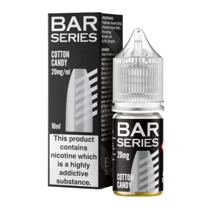 Cotton Candy Nic Salt E-Liquid by Bar Series (10ml)