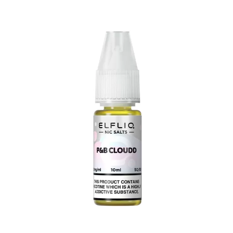Cotton Candy Ice (P&B Cloudd) Nic Salt E-Liquid by Elf Bar Elfliq (10ml) - Image 2