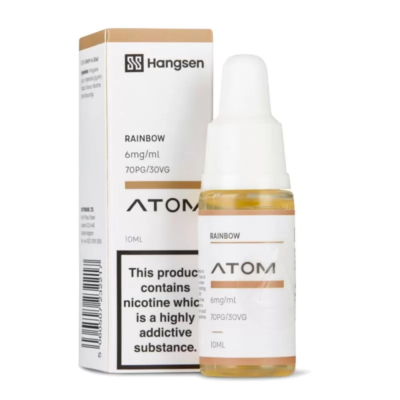 Rainbow E-Liquid Atom Series by Hangsen (10ml)