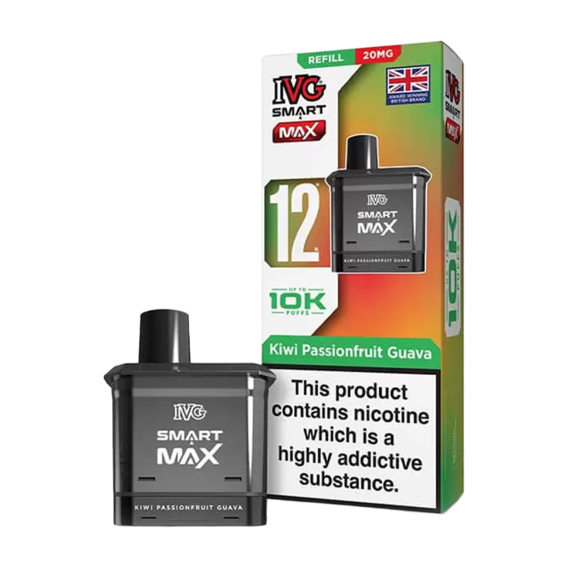 Kiwi Passionfruit Guava IVG Smart Max Refill Pack