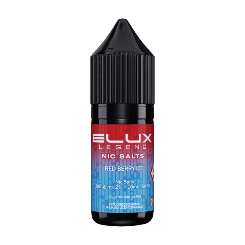 Red Berry Ice Nic Salt by Elux 10ml