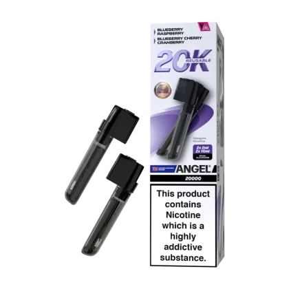 Violet Edition Vapes Bars Angel 20k Refill Pack