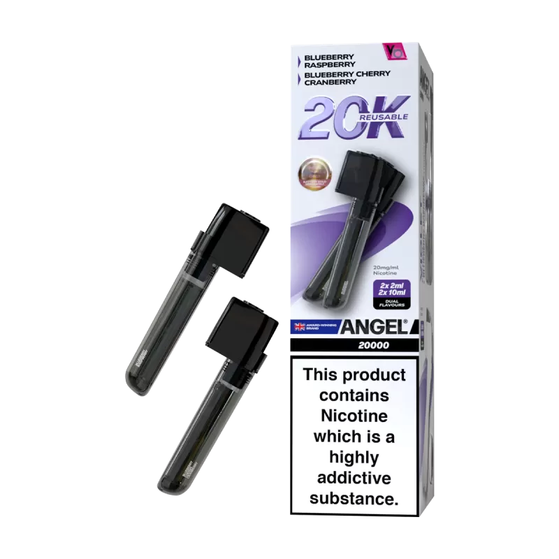 Violet Edition Vapes Bars Angel 20k Refill Pack