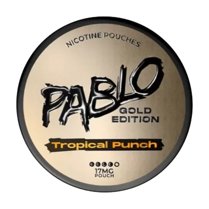 Tropical Punch Pablo Gold Edition Nicotine Pouches