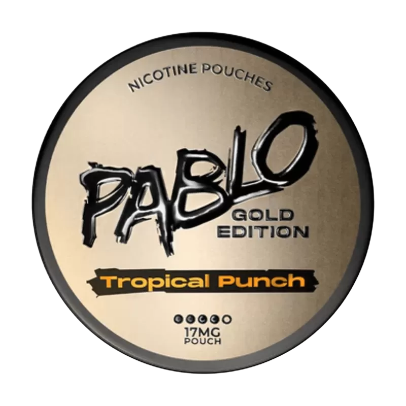 Tropical Punch Pablo Gold Edition Nicotine Pouches