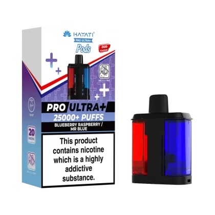 Blueberry Raspberry / Mr Blue Hayati Pro Ultra Plus Refill Pack