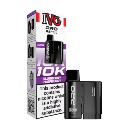 Blueberry Raspberry IVG Pro 12 Refill Pack