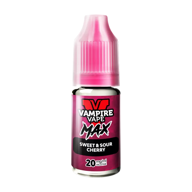 Sweet Sour Cherry Vampire Vape Max Nic Salt