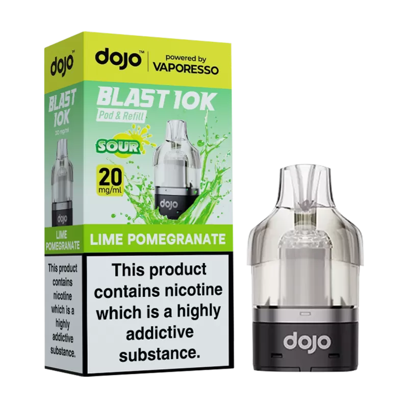 Lime Pomegranate Dojo Blast 10K Refill Pack