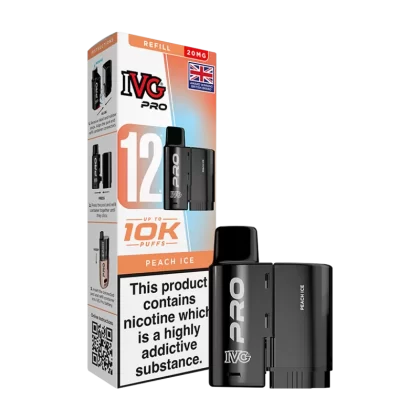 Peach Ice IVG Pro 12 Refill Pack