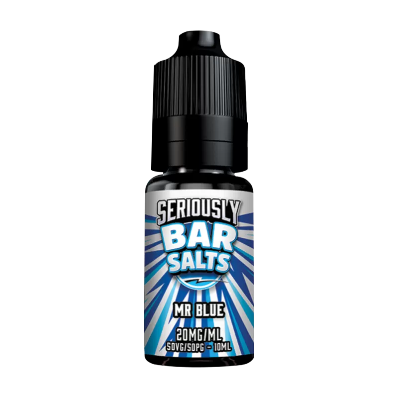 Mr Blue Nic Salt by Seriously Bar Salts