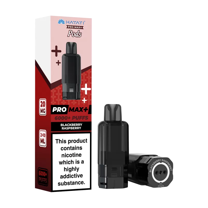 Blackberry Raspberry Hayati Pro Max+ Refill Pack