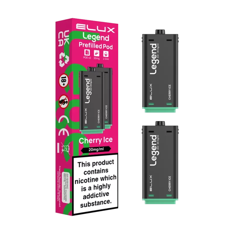 Cherry Ice Elux Legend 1500 Pods