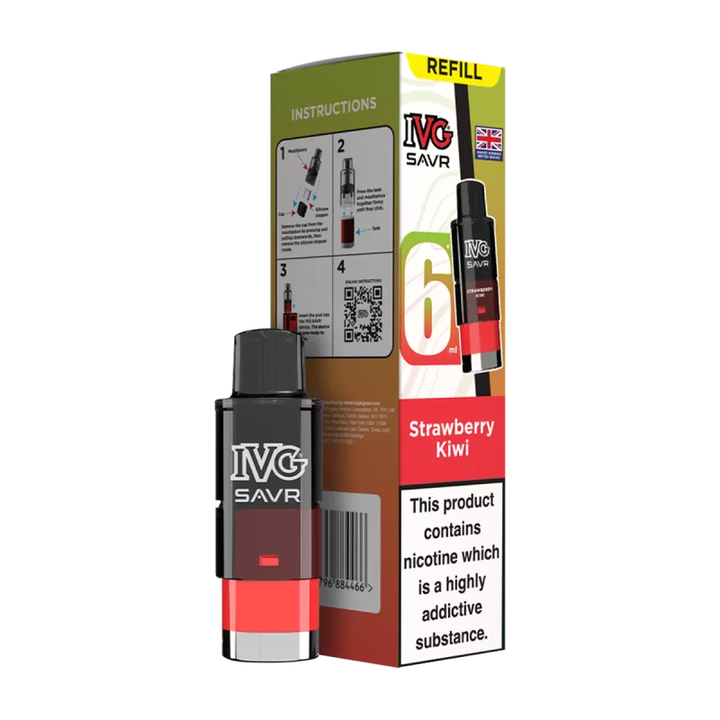 Strawberry Kiwi IVG SAVR Refill Pack