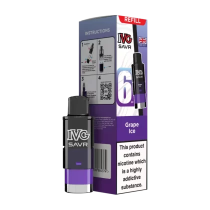 Grape Ice IVG SAVR Refill Pack
