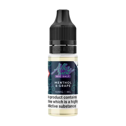 Menthol & Grape Nic Salt by Alka Mist 10ml