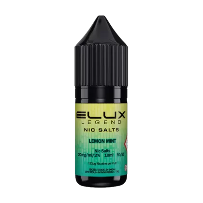 Lemon Mint Nic Salt by Elux 10ml