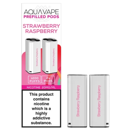 Strawberry Raspberry Aquavape 2in1 Pods
