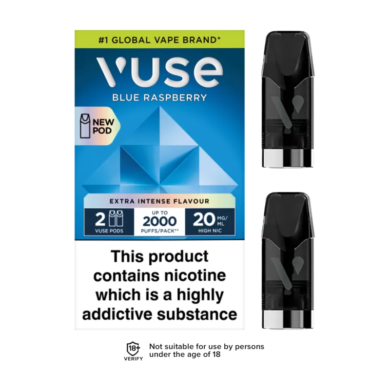 Blueberry Raspberry Vuse Pro Pods