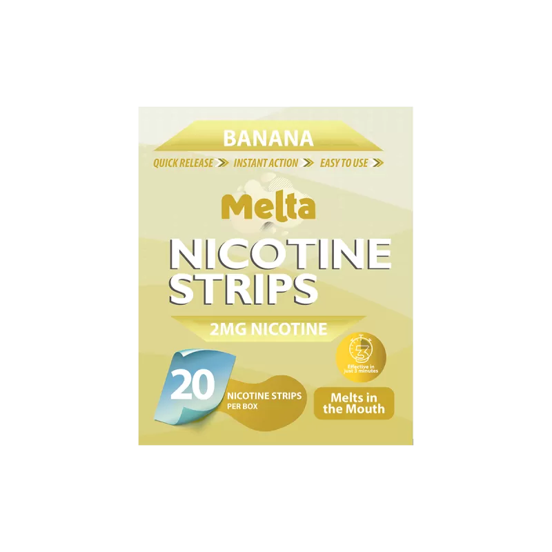 Banana Melta Nicotine Strips