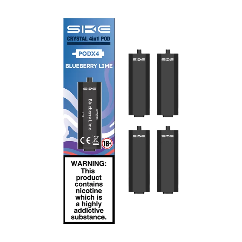 Blueberry Lime SKE Crystal 4in1 Pods