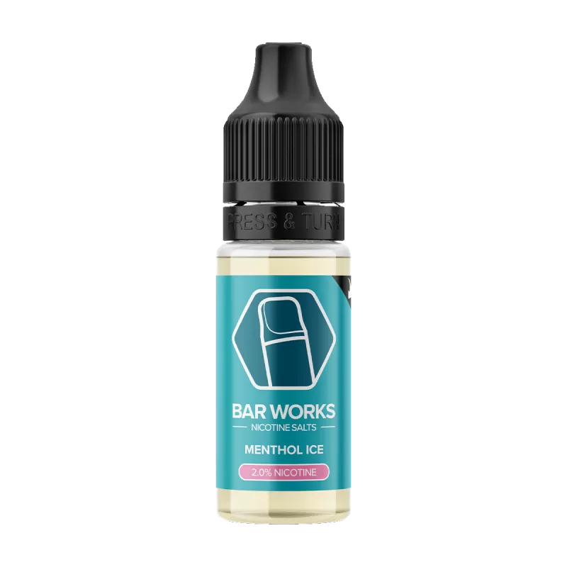 Menthol Ice Nic Salt by Bar Works - Image 3