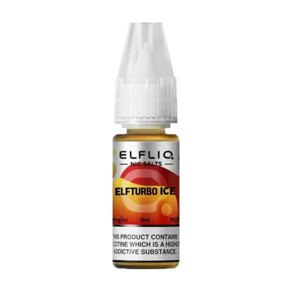 ElfTurbo Ice Elfliq Nic Salt by Elfbar