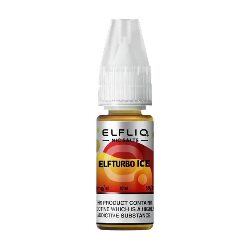 ElfTurbo Ice Elfliq Nic Salt by Elfbar