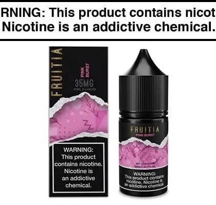 PINK BURST BY FRUITIA SALTS 30ML