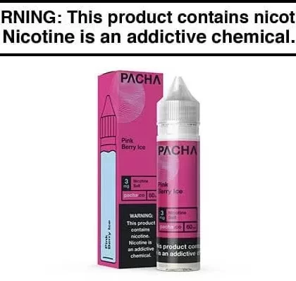 PINK BERRY ICE BY PACHAMAMA 60ML