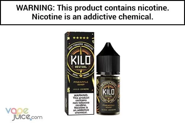 PINEAPPLE WHIP BY KILO REVIVAL SALT 30ML
