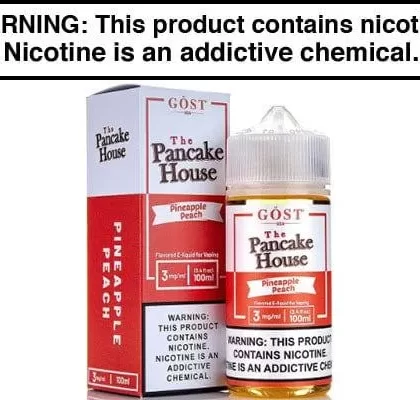 PINEAPPLE PEACH BY PANCAKE HOUSE 100ML