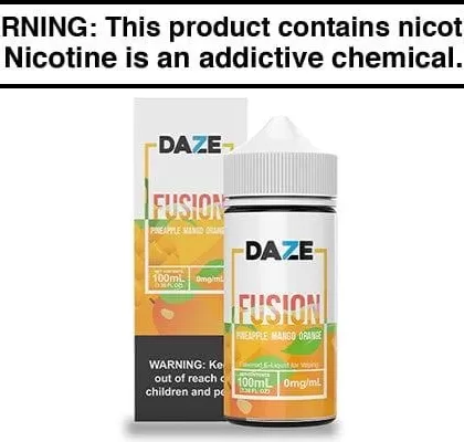 PINEAPPLE MANGO ORANGE BY 7 DAZE FUSION 100ML